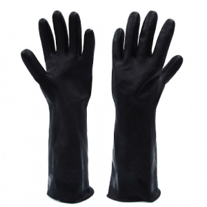 ERWAN™ Chemical Resistant Gloves Super Neoprene Glove, Black, ENP1